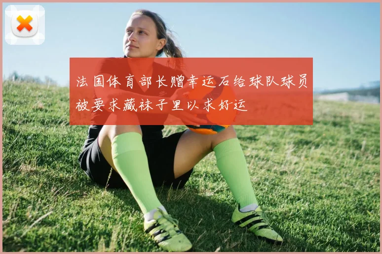 法国体育部长赠幸运石给球队球员被要求藏袜子里以求好运